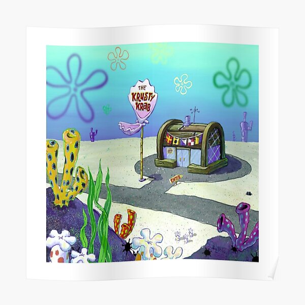 Spongebob Squarepants Poster For Sale By Emilylao Redbubble 2919