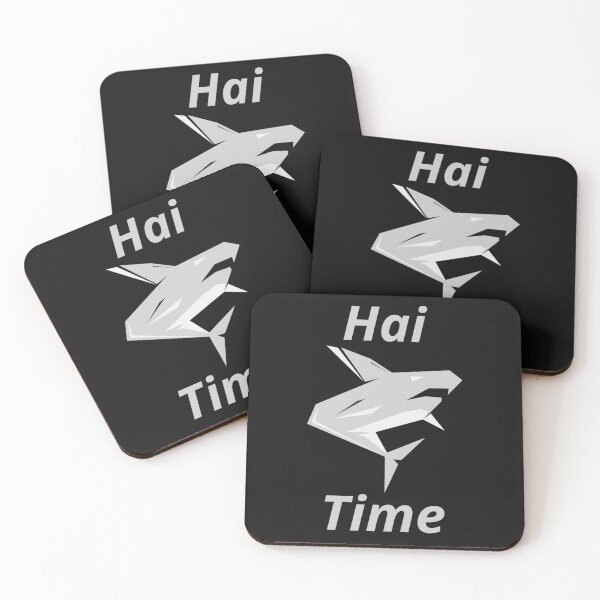 Item preview, Hai (High) Time German Pun - Hai means 'Shark' in Deutsch - Cool German Motivation Desire Encouragement designed and sold by Time4German.