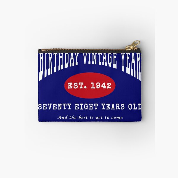 Item preview, Birthday Vintage Year - Seventy Eight Years Old designed and sold by TopPopClothing.