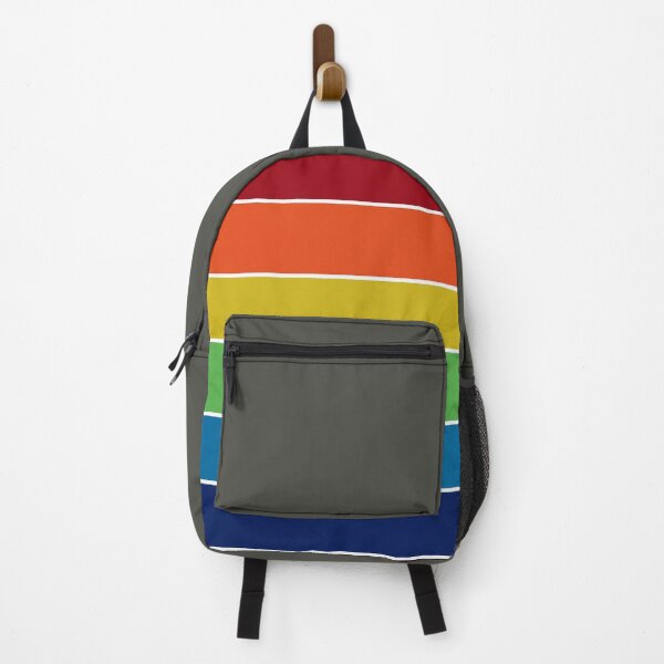 Item preview, colorful stripes - rainbow designed and sold by ZiphGames.