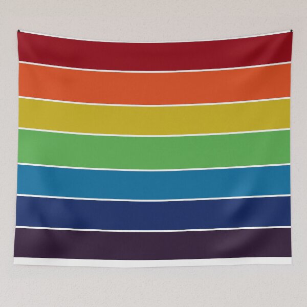 Item preview, colorful stripes - rainbow designed and sold by ZiphGames.