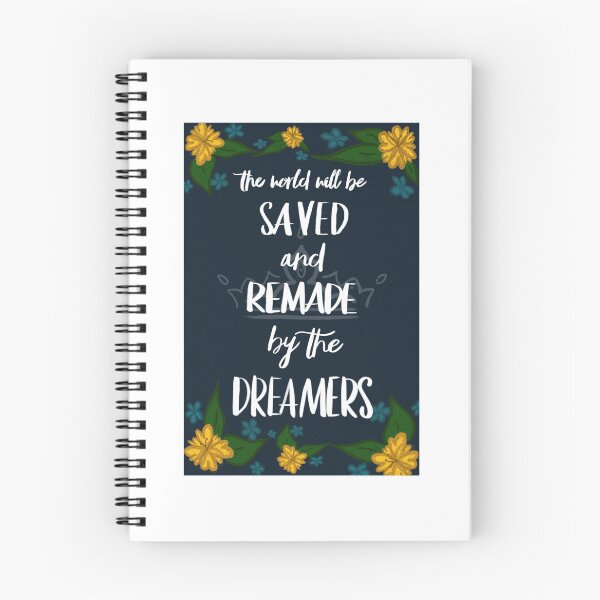 Item preview, The World Will Be Saved And Remade By The Dreamers designed and sold by FabledInk.