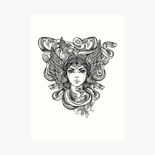 Pallas Athena Art Prints Redbubble