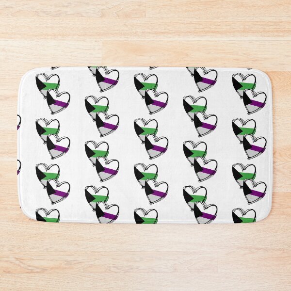 Item preview, Demisexual and Demiromantic heart designed and sold by be-proud.