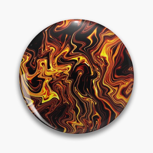 Aperçu de l'œuvre Abstract Pattern Holographic Distorted Liquid Oil Fire Flames créée et vendue par InvestingRoad.