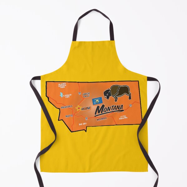Item preview, Montana Tourist Map designed and sold by Havocgirl.