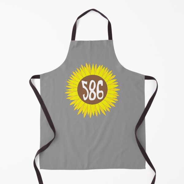 Item preview, Hand Drawn Michigan Sunflower 586 Area Code designed and sold by itsrturn.