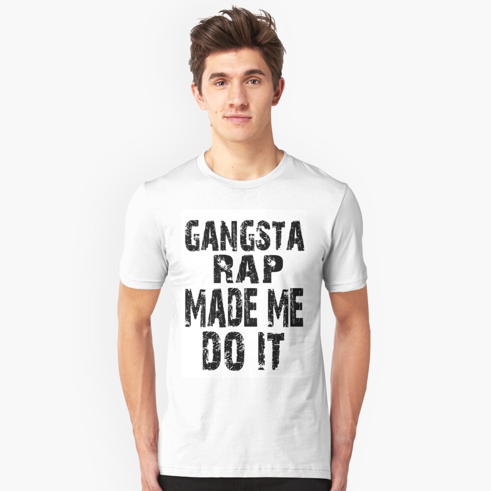 gangsta rap made me do it brandy melville shirt