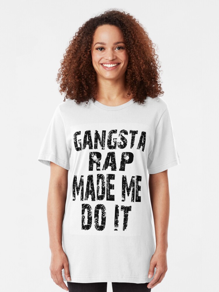 gangsta rap made me do it brandy melville shirt