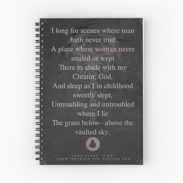 Item preview, Above the Vaulted Sky Quote by Poet John Clare designed and sold by orionlodubyal.