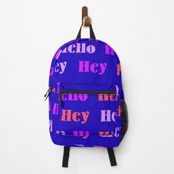 Item preview, Purple Pink Hey Hi Hello Print designed and sold by charislaw.