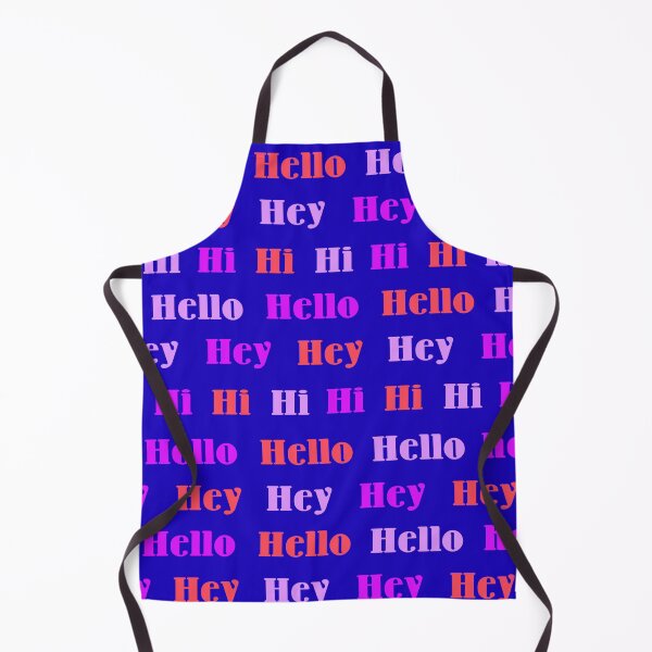 Item preview, Purple Pink Hey Hi Hello Print designed and sold by charislaw.