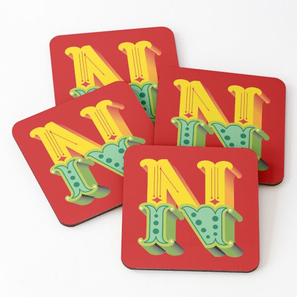 Item preview, Traditional Brazilian Lettering - Letter N designed and sold by portodesign.