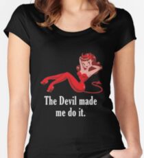 Abaddon Shirt Women's Fitted Scoop T-Shirt