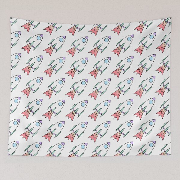 Item preview, Spaceship Pastel designed and sold by thelittleshopp.