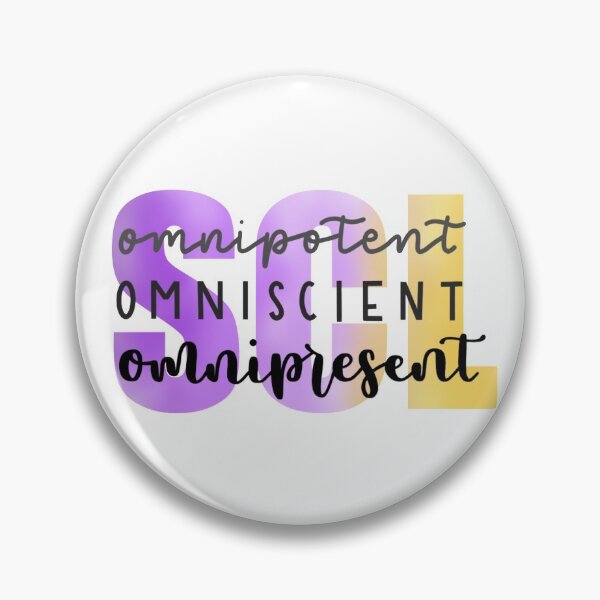 Item preview, SCL Omnipotent, Omniscient, Omnipresent designed and sold by National Senior Classical League.