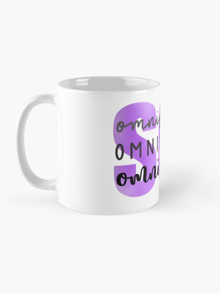 Alternate view of SCL Omnipotent, Omniscient, Omnipresent Coffee Mug