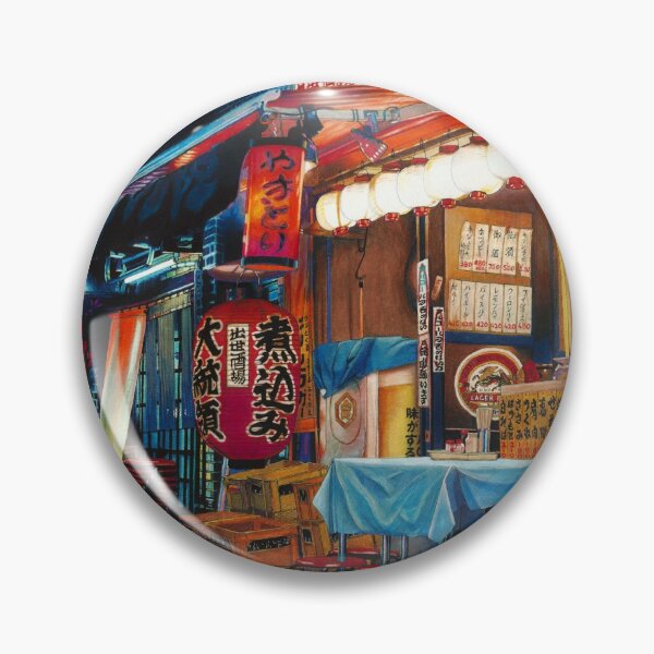 Item preview, Japanese street food at night designed and sold by ErinNicholls.