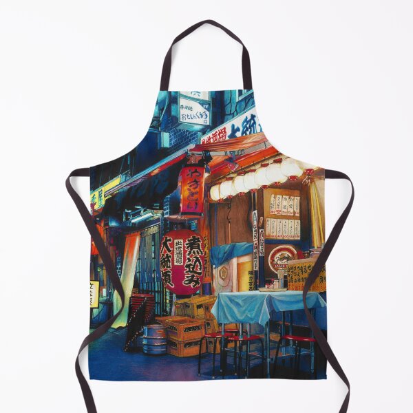 Item preview, Japanese street food at night designed and sold by ErinNicholls.