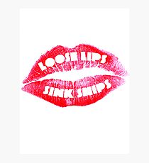 Loose Lips Photographic Print