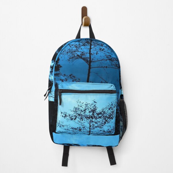 Item preview, Silhouette:Beautiful in blue scenery designed and sold by Aishwarya  Singh.