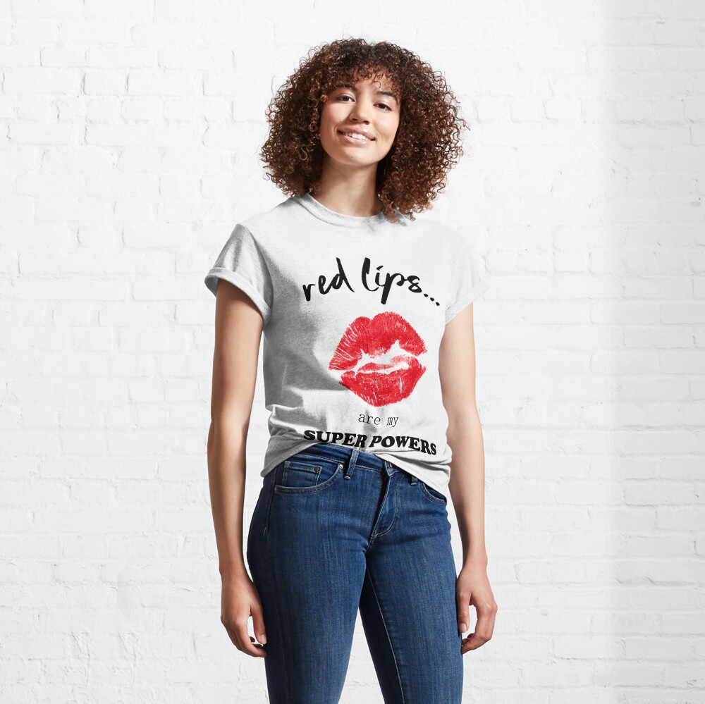 lips t shirt design