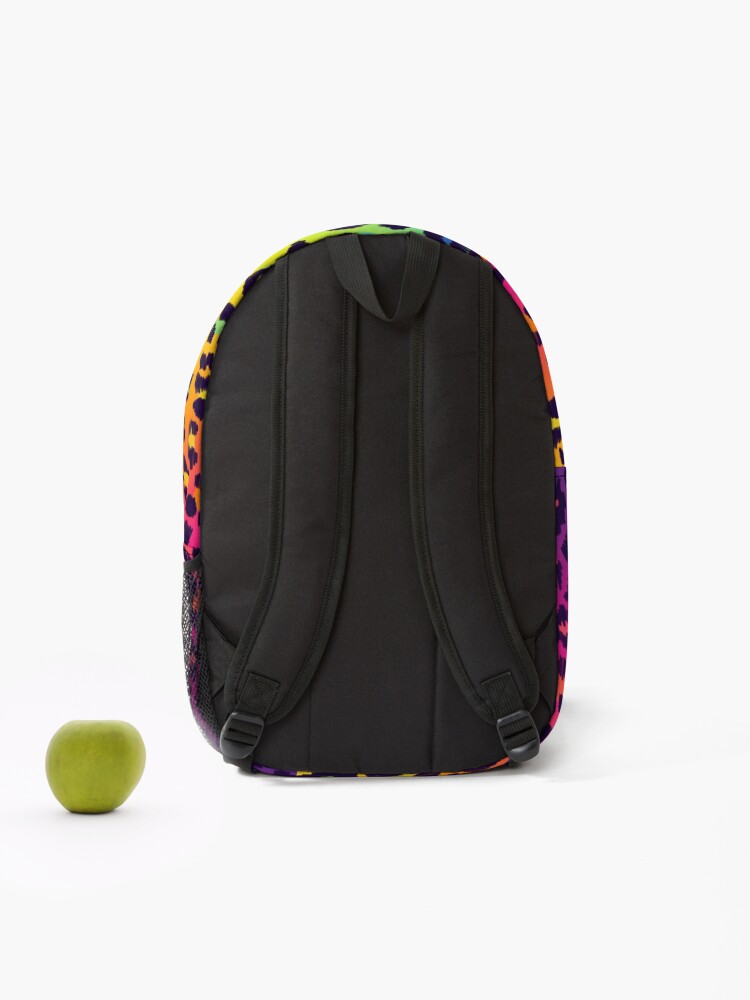 Alternate view of Rainbow Leopard Backpack