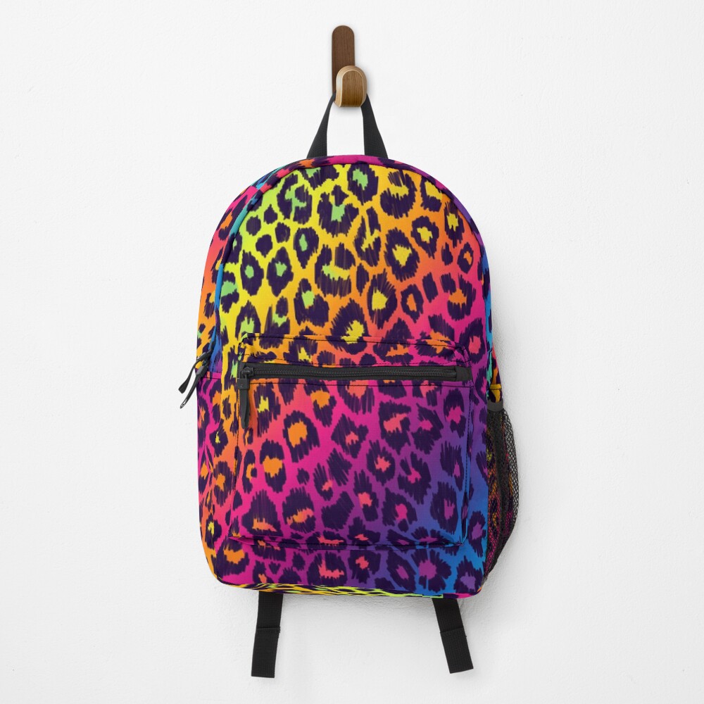 Rainbow Leopard Backpack