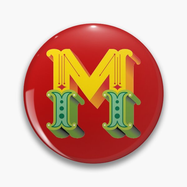 Item preview, Traditional Brazilian Lettering - Letter M designed and sold by portodesign.