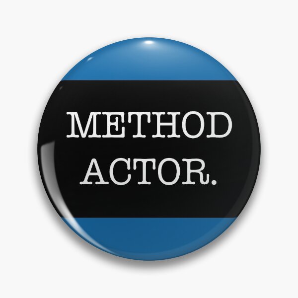 Item preview, METHOD ACTOR (black/blue background) designed and sold by ALB101-Designs.