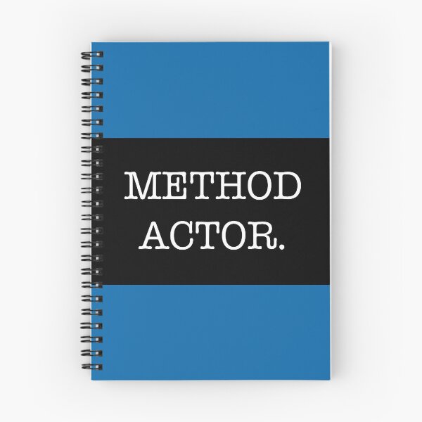 Item preview, METHOD ACTOR (black/blue background) designed and sold by ALB101-Designs.