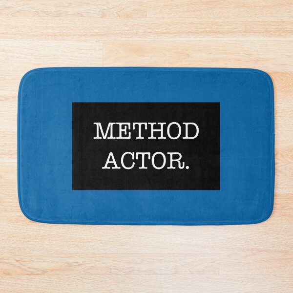 Item preview, METHOD ACTOR (black/blue background) designed and sold by ALB101-Designs.