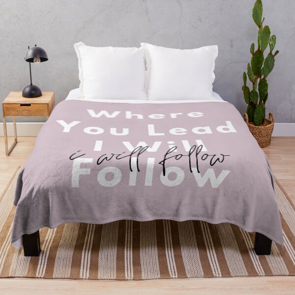 Item preview, Where You Lead I Will Follow - Purple designed and sold by mydoodlesateme.