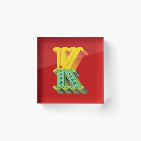 Item preview, Traditional Brazilian Lettering - Letter K designed and sold by portodesign.