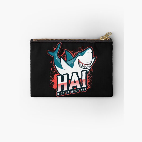 Item preview, Hai (shark in German) Hi - Nice to meet you - Cute Funny Deutsch Pun designed and sold by Time4German.