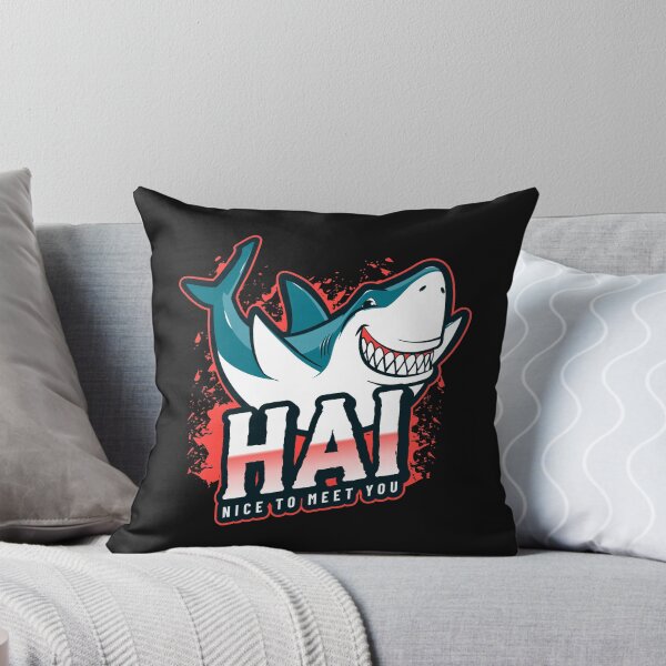 Item preview, Hai (shark in German) Hi - Nice to meet you - Cute Funny Deutsch Pun designed and sold by Time4German.