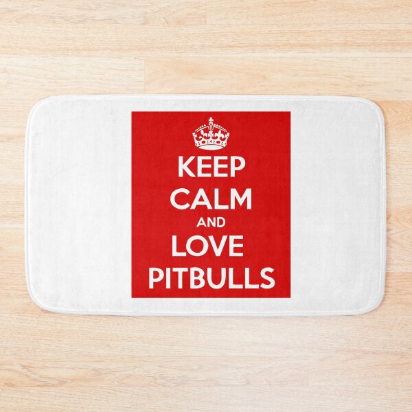 Item preview, Keep Calm And Love Pitbulls T-Shirt designed and sold by liamoccia.