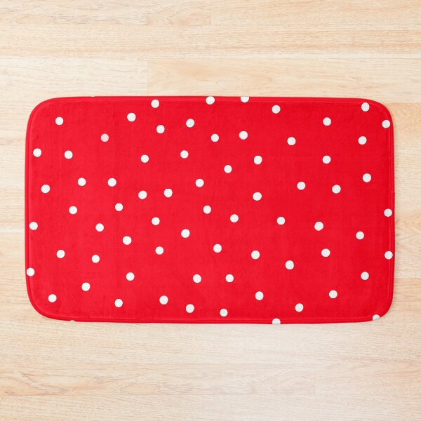 Item preview, Red and White Polka Dots Pattern  designed and sold by OneThreeSix.
