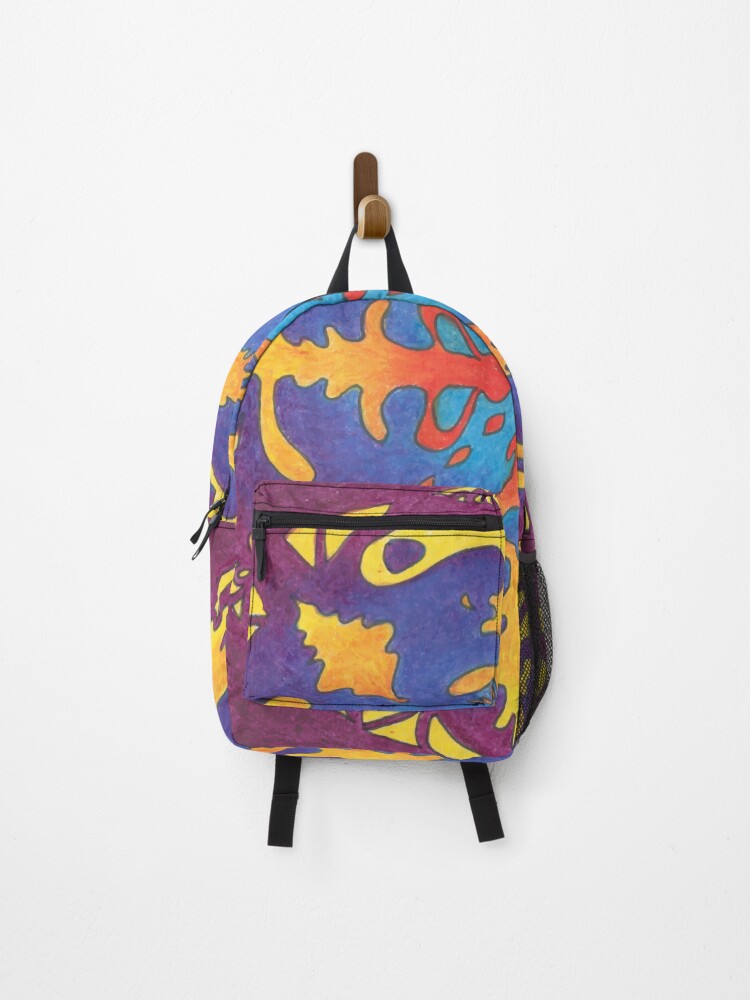 Thumbnail 1 of 3, Backpack, Magic Rorschach designed and sold by liannabow.