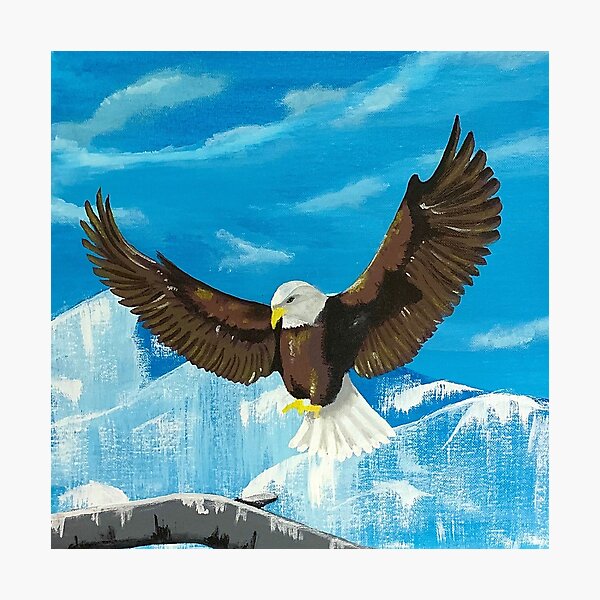 Item preview, Eagle Art Print. Eagle. Animals. Wall Art. Home Decor. designed and sold by Devin Terry.