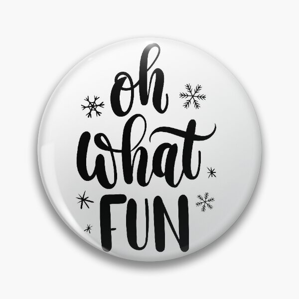 Item preview, Oh what fun winter lettering  designed and sold by Mitoria.