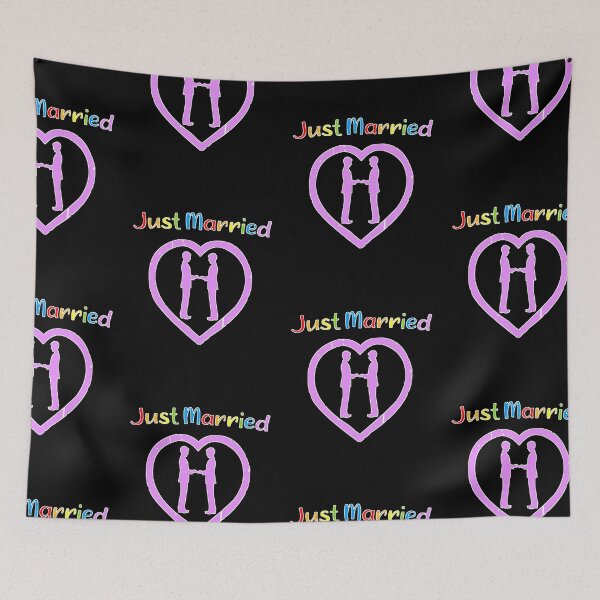 Item preview, Just Married designed and sold by blankshirt.