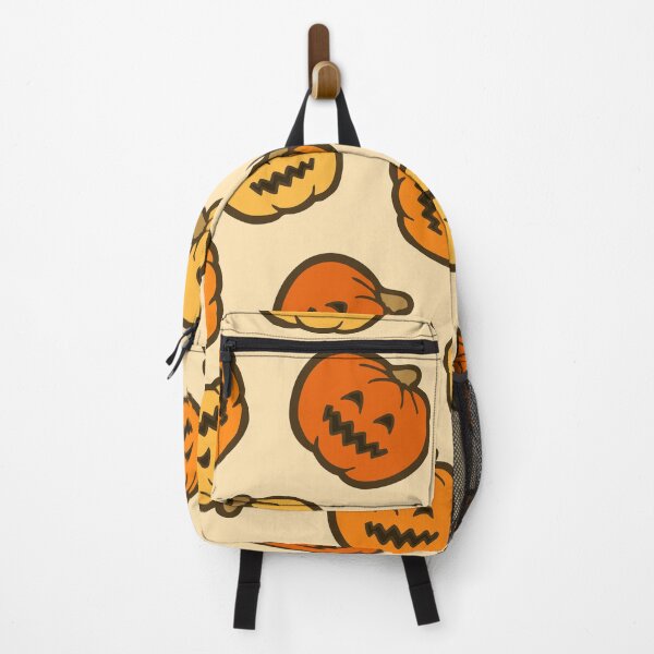 Item preview, Halloween Jack O' Lantern Pattern in Oranges designed and sold by evannave.