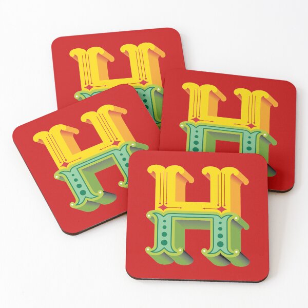 Item preview, Traditional Brazilian Lettering - Letter H designed and sold by portodesign.