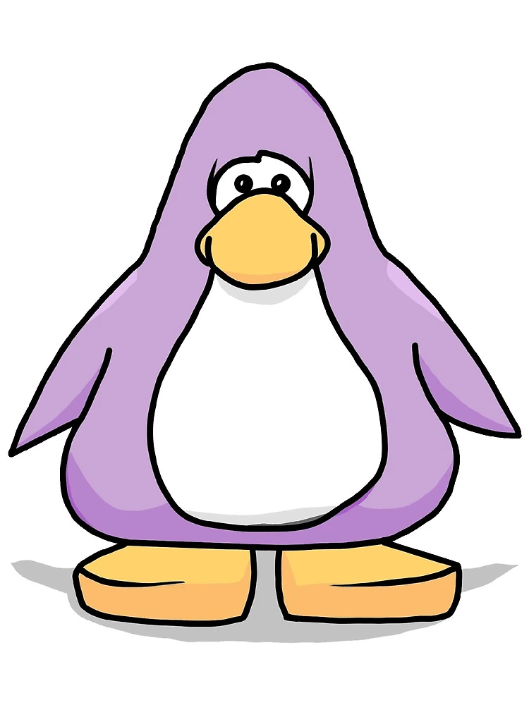 Purple Cloud Look 1 - Club Penguin Penguins Png - Free Transparent PNG  Download - PNGkey