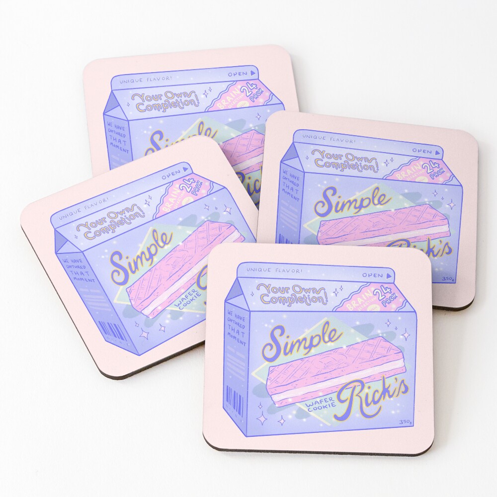 Brain Secretion Coasters (Set of 4)