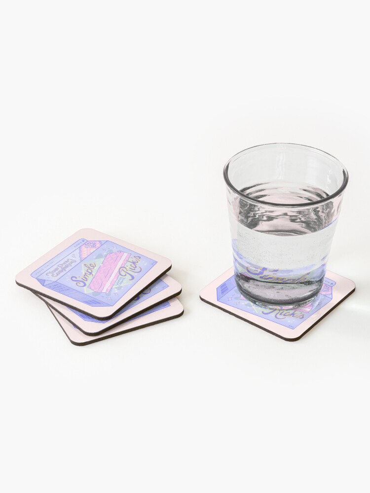 Alternate view of Brain Secretion Coasters (Set of 4)