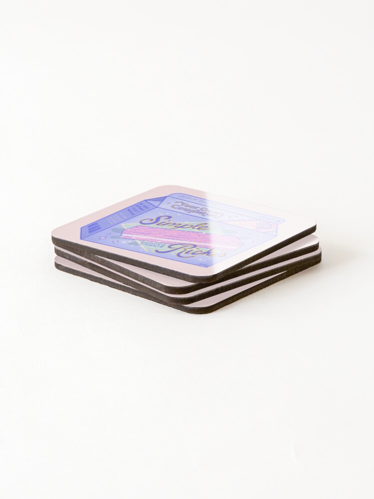 Alternate view of Brain Secretion Coasters (Set of 4)