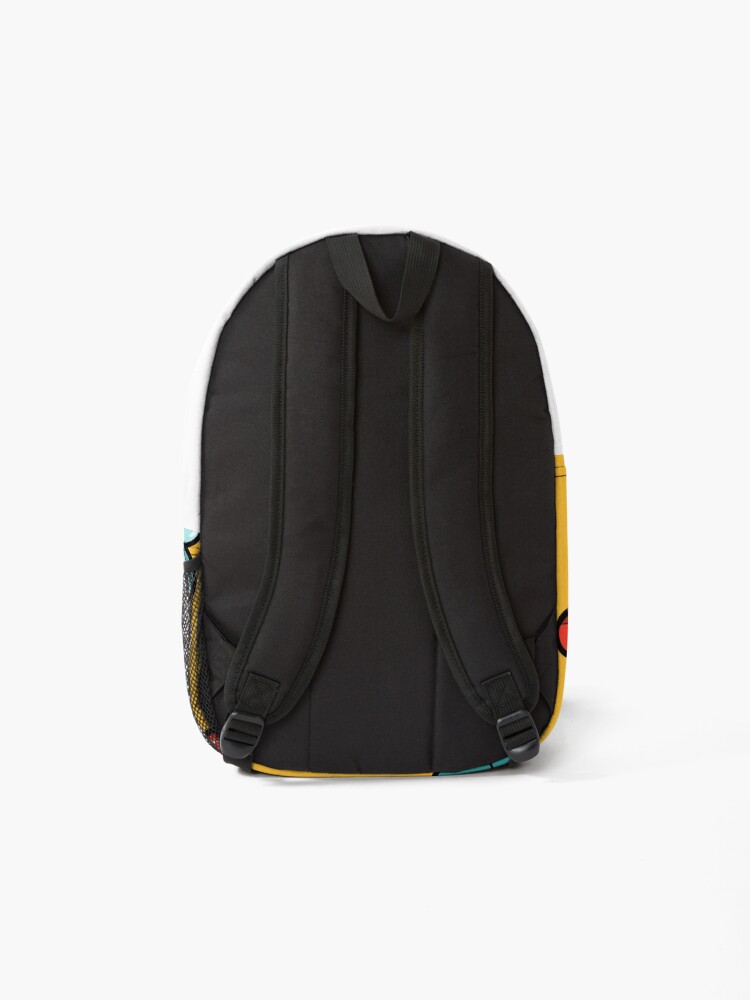 Alternate view of Balloon Animal Dogs Pattern in Yellow Backpack