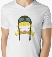 Shinobu Men's V-Neck T-Shirt